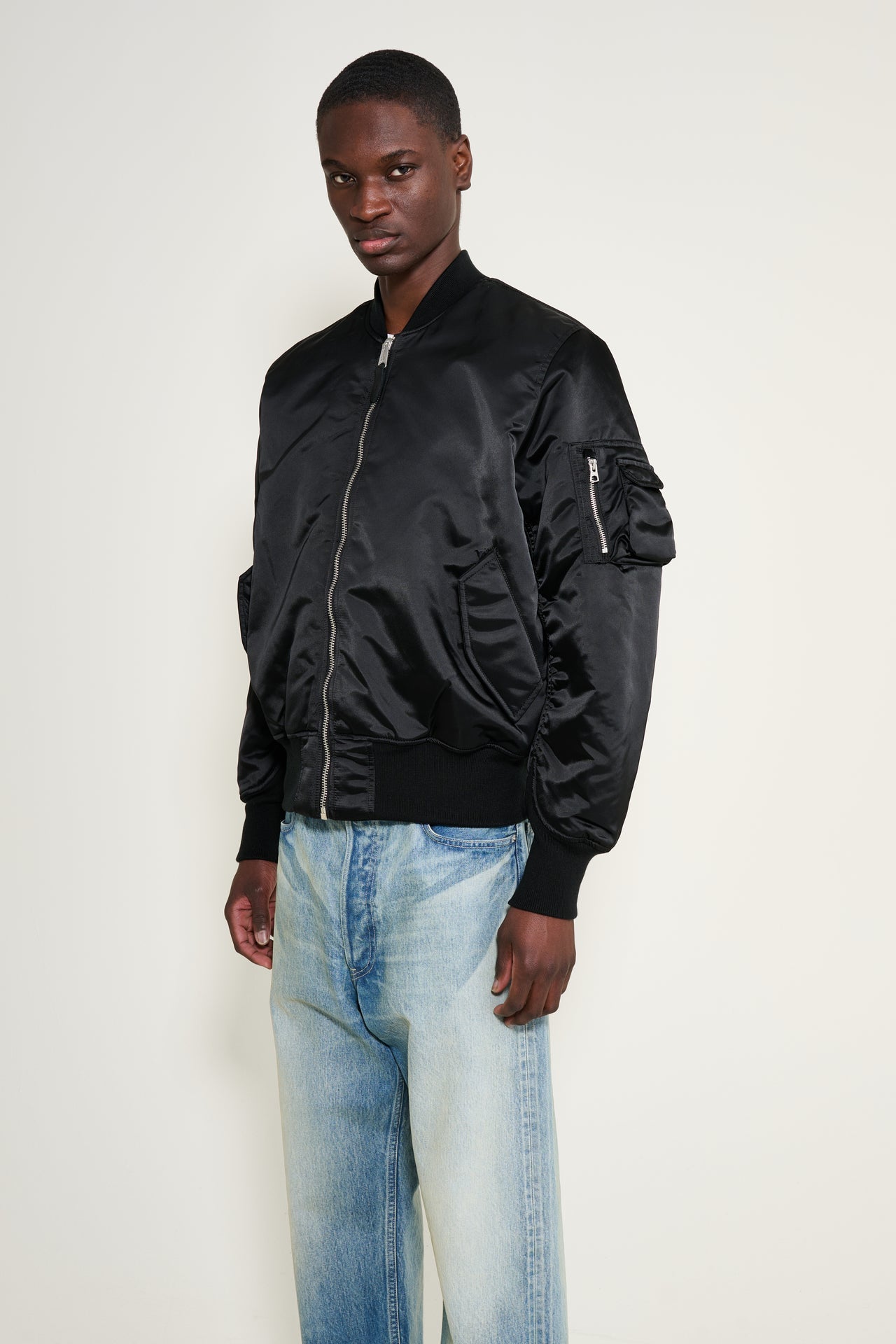 Alpha Industries MA-1 Base Flight Jacket Black