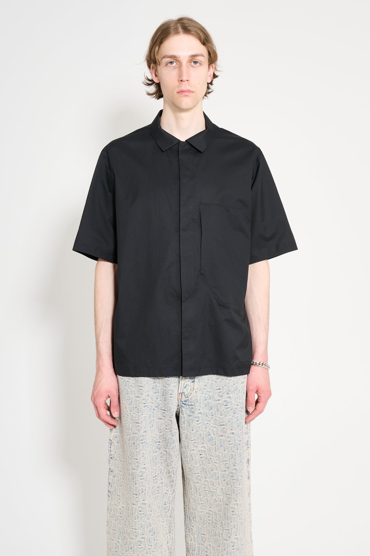 Arc’teryx Veilance Demlo Short Sleeve Shirt M Black