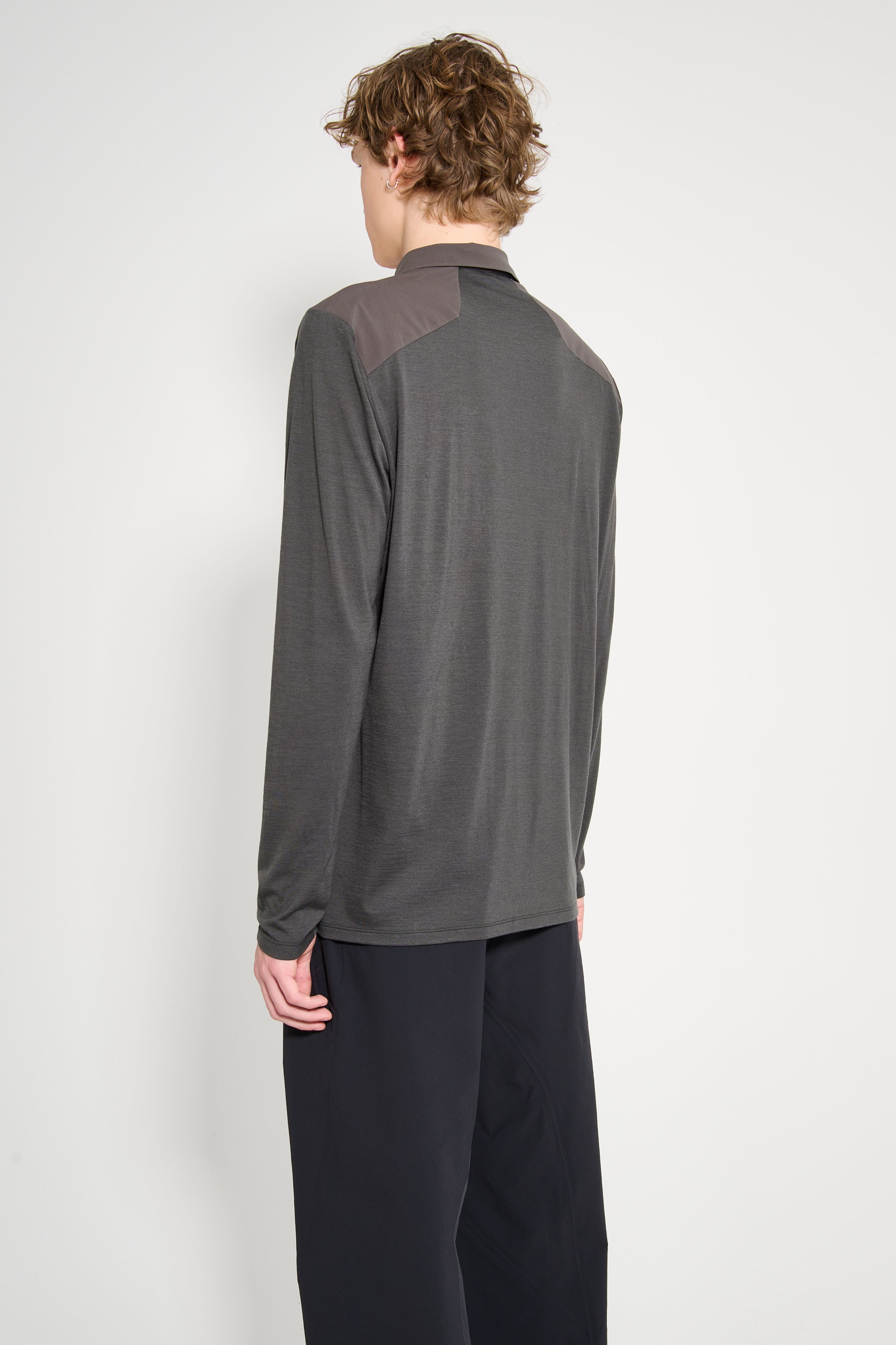 Arc'teryx Veilance Frame Long Sleeve Polo Penumbra