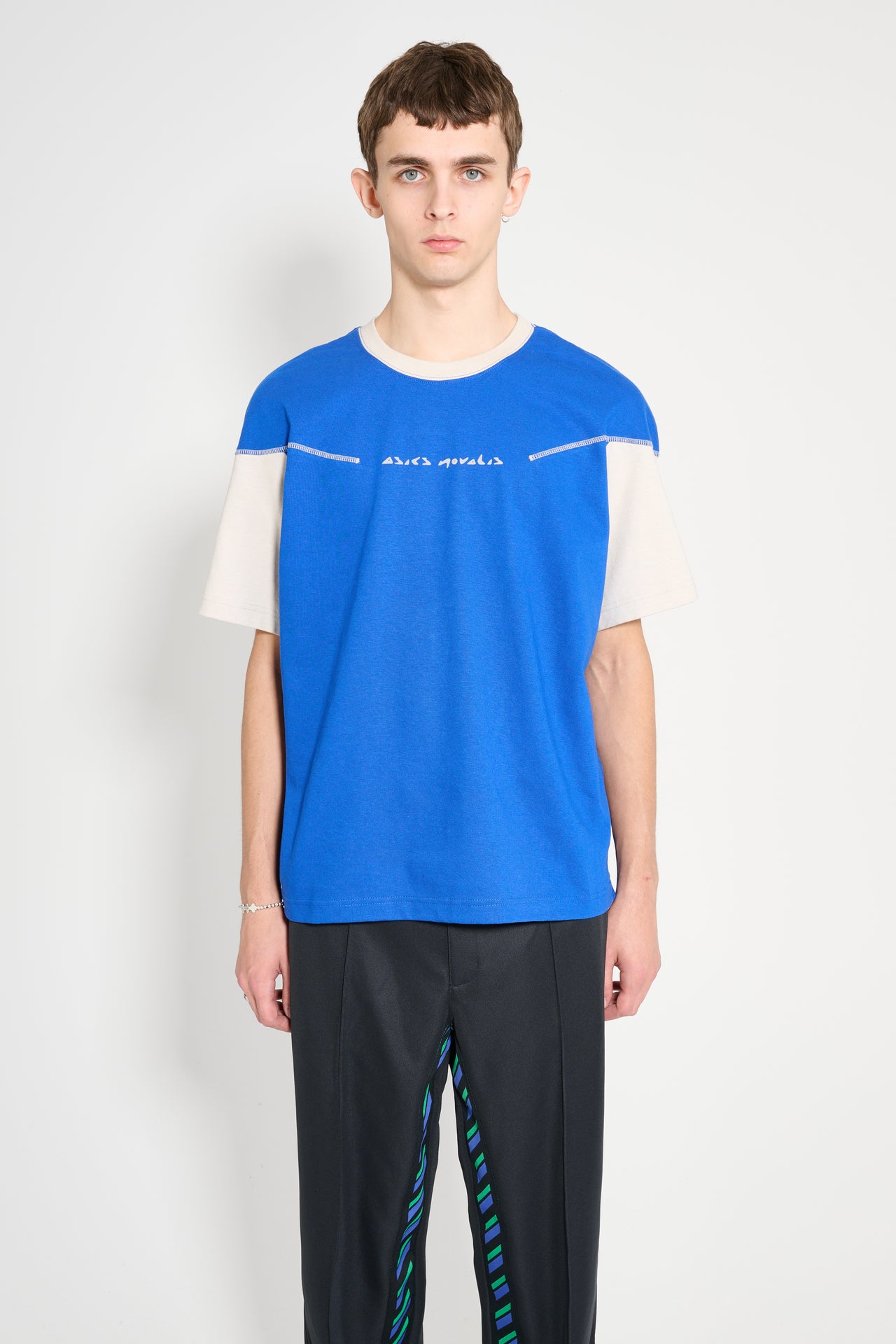 Asics Novalis Bixance Short Sleeve Asics Blue