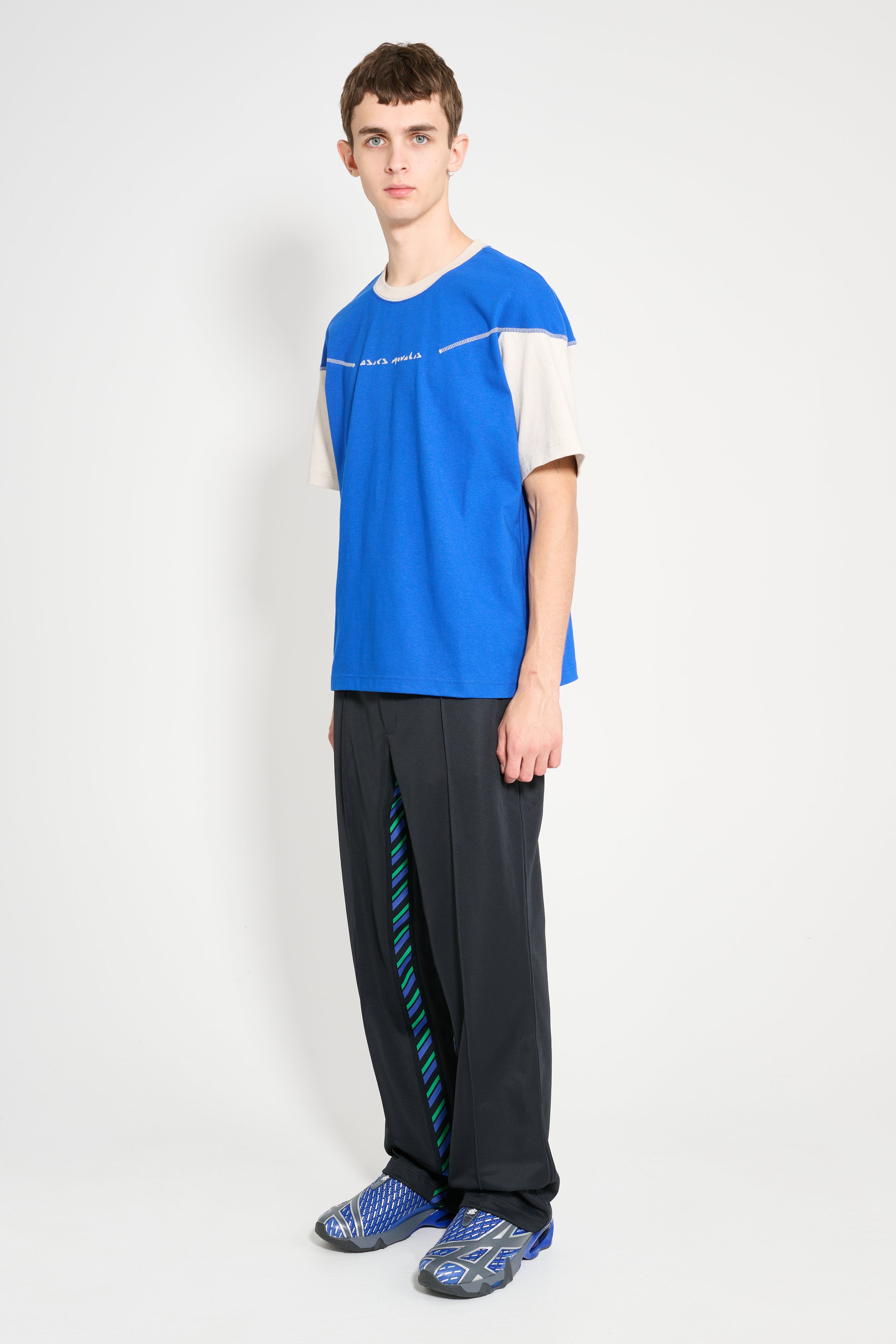 Asics Novalis Styrax Track Pants Anthracite