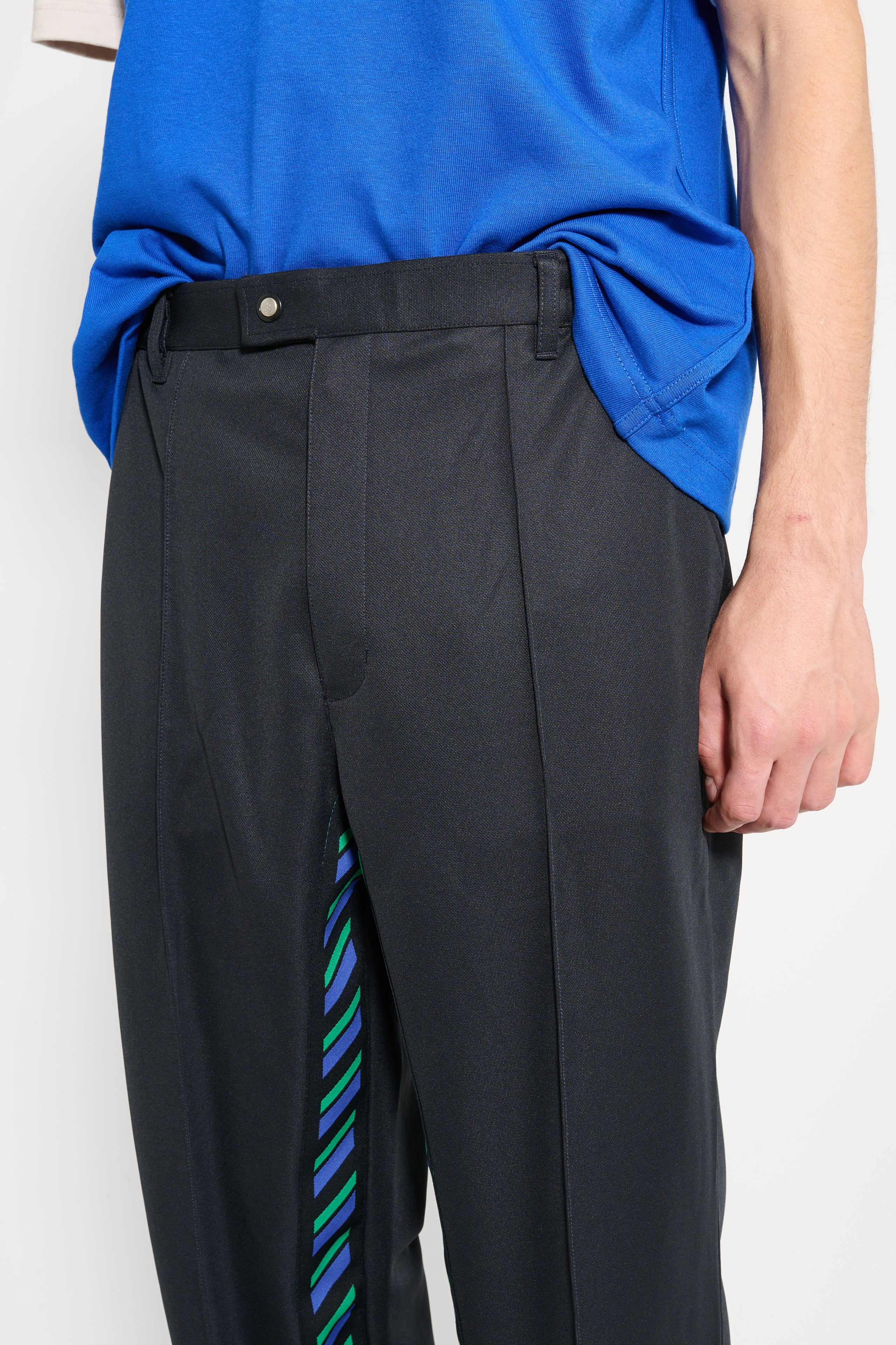 Asics Novalis Styrax Track Pants Anthracite