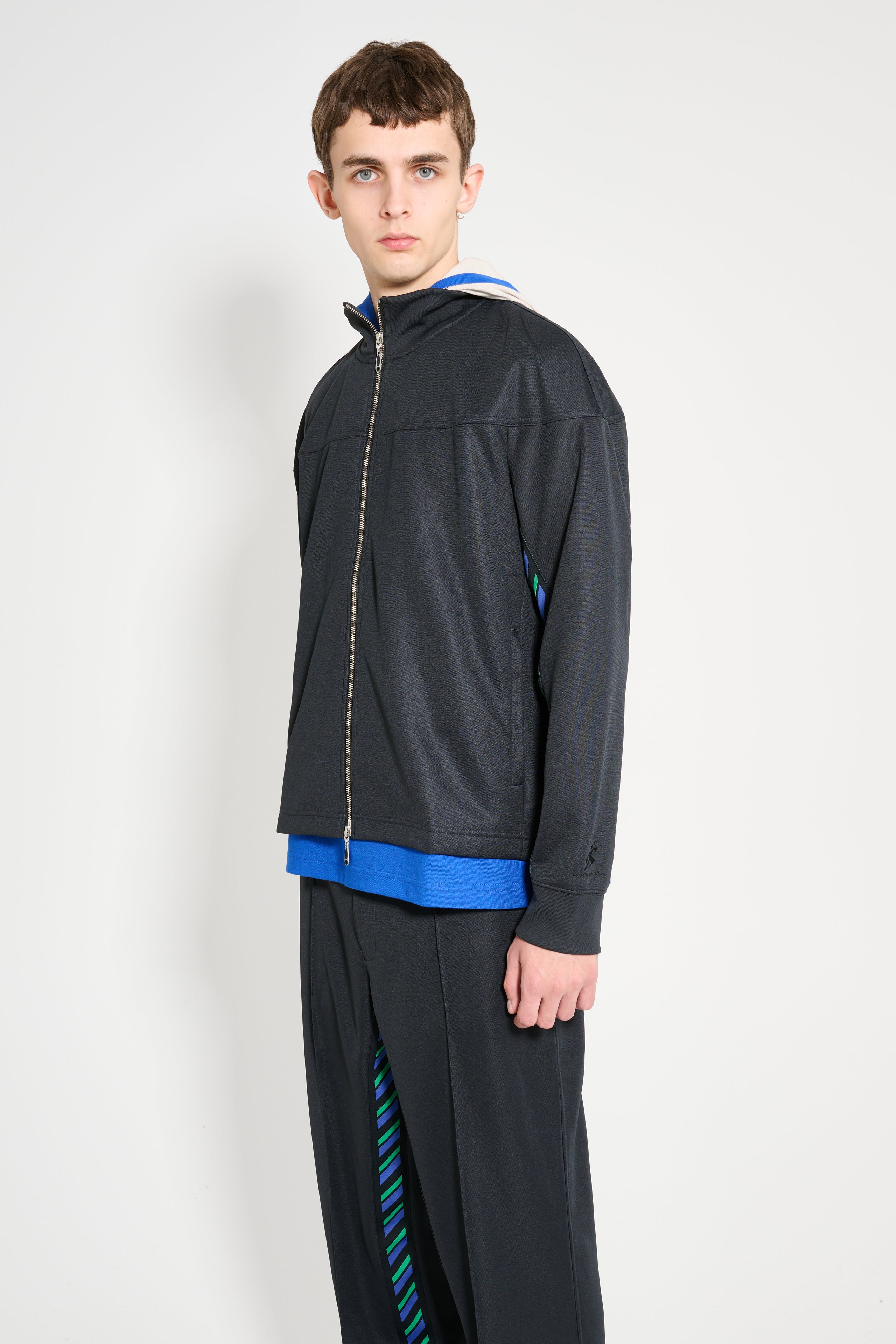 Asics Novalis Styrax Track Jacket Anthracite