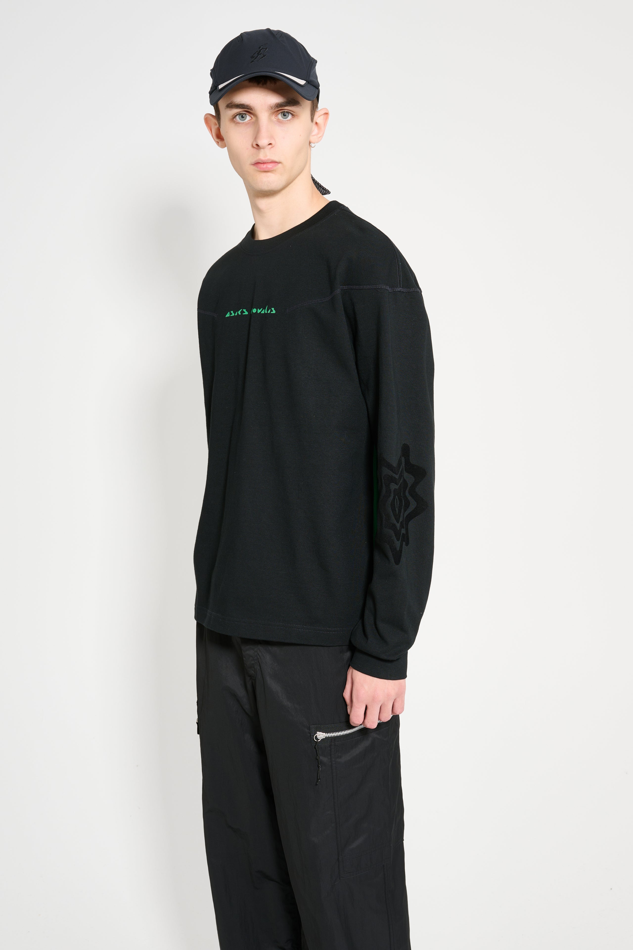 Asics Novalis Bixance Long Sleeve Anthracite