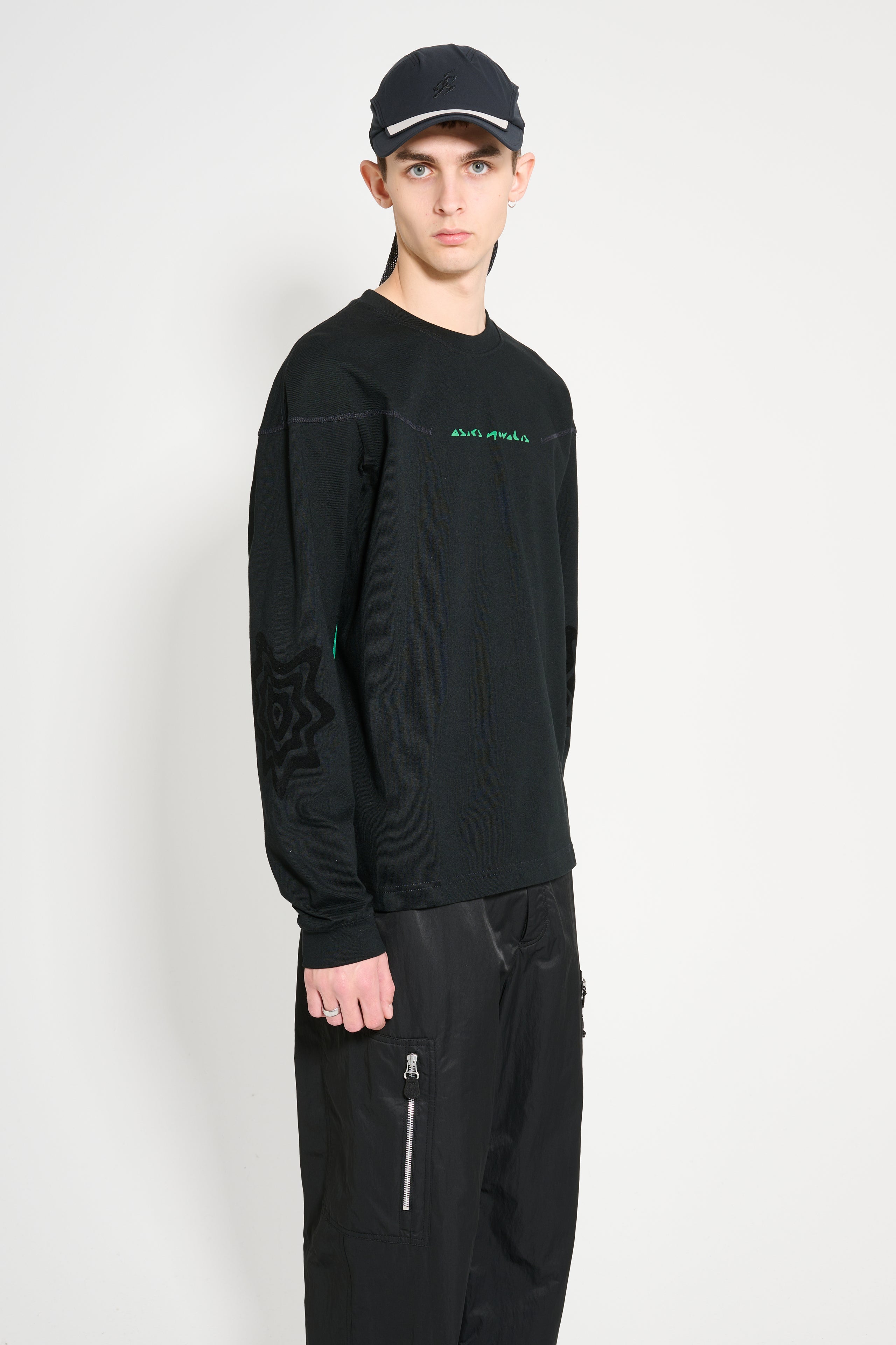 Asics Novalis Bixance Long Sleeve Anthracite