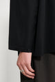 Auralee Wool Herringbone Overshirt Black