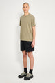 Auralee Wool Max Canvas Shorts Black