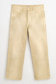 Auralee Organic Cotton Duck Pants Light Beige