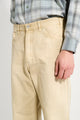 Auralee Organic Cotton Duck Pants Light Beige