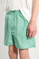 Auralee Light Sheer Nylon Shorts Jade Green