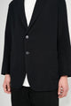 Auralee Light Cotton Wool Viyella Jacket Black