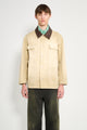 Auralee Organic Cotton Duck Blouson Light Beige