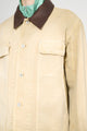 Auralee Organic Cotton Duck Blouson Light Beige