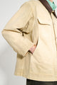 Auralee Organic Cotton Duck Blouson Light Beige