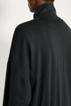 Auralee Super High Gauge Sweat Zip Blouson Ink Black
