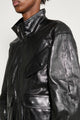 Auralee Lamb Leather Zip Blouson Black