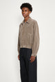 Auralee Pigment Dyed Finx Corduroy Blouson Olive Brown