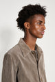 Auralee Pigment Dyed Finx Corduroy Blouson Olive Brown