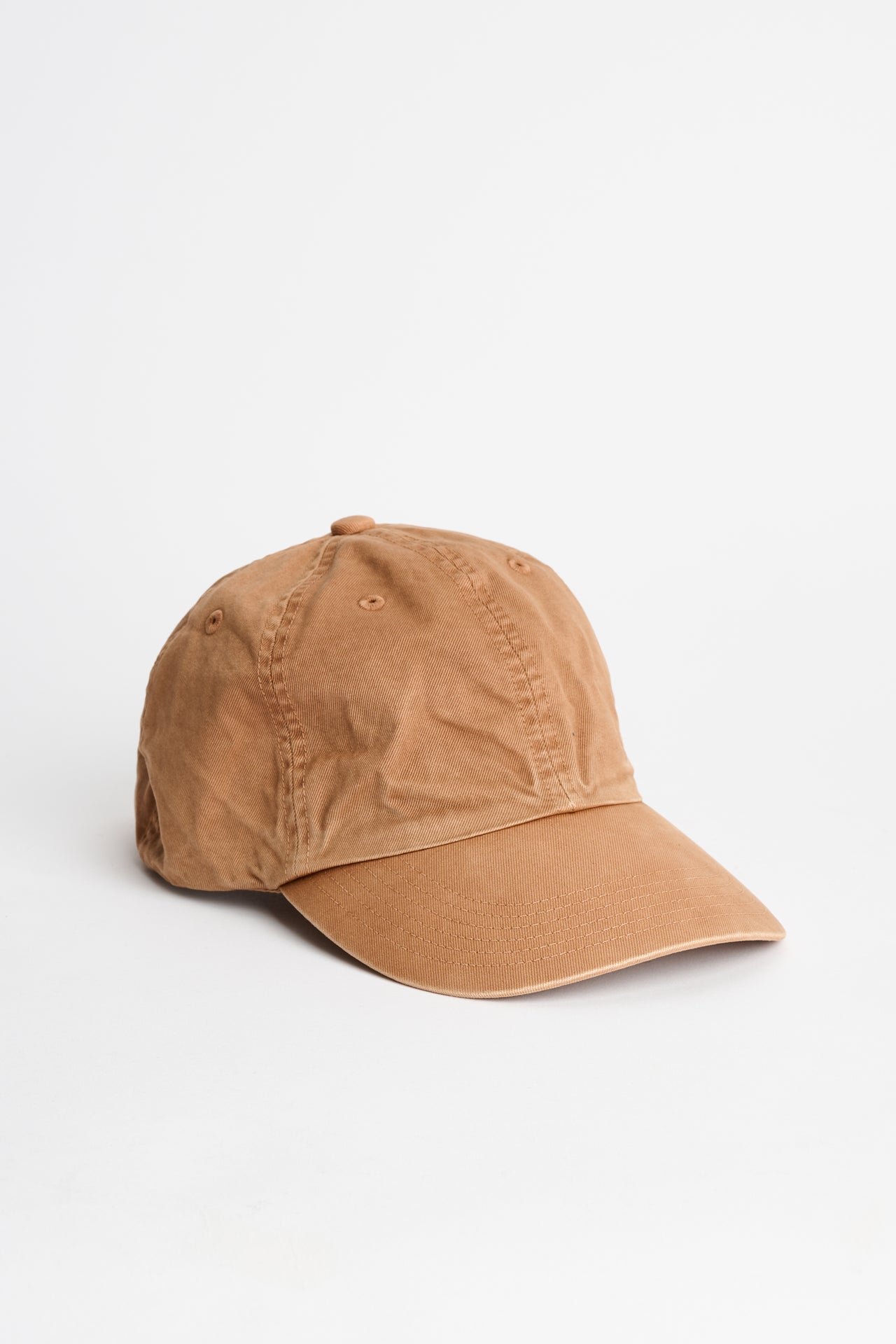 Auralee Product Dyed Finx Chino Cap Made by Kijimatakayuki Light Brown