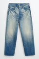 Auralee Selvedge Faded Heavy Denim Wide Pants Faded Indigo
