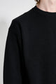 Auralee Super Fine Wool Rib Knit Pullover Black