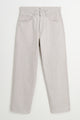 Auralee Faded Hard Twist Denim Wide Pants Brown / Light Grey
