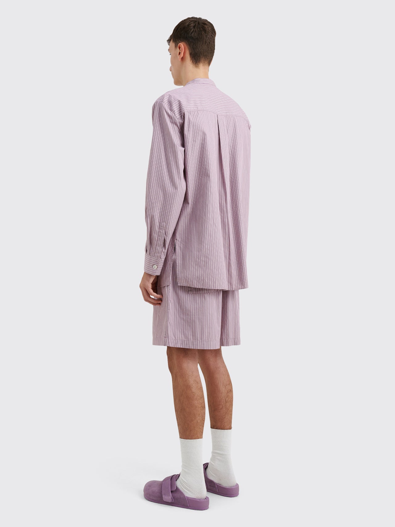 Birkenstock 1774 x TEKLA Shorts Mauve Stripes