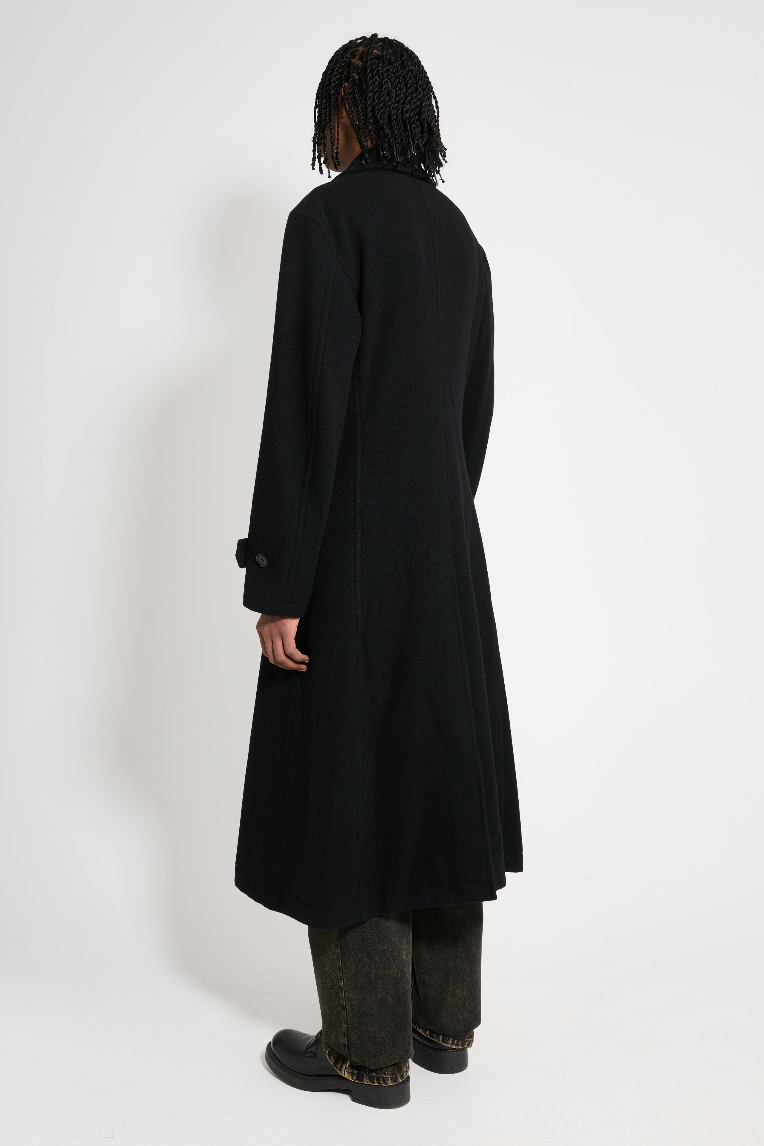 Comme des Garçons Homme Plus Tailored Coat Black