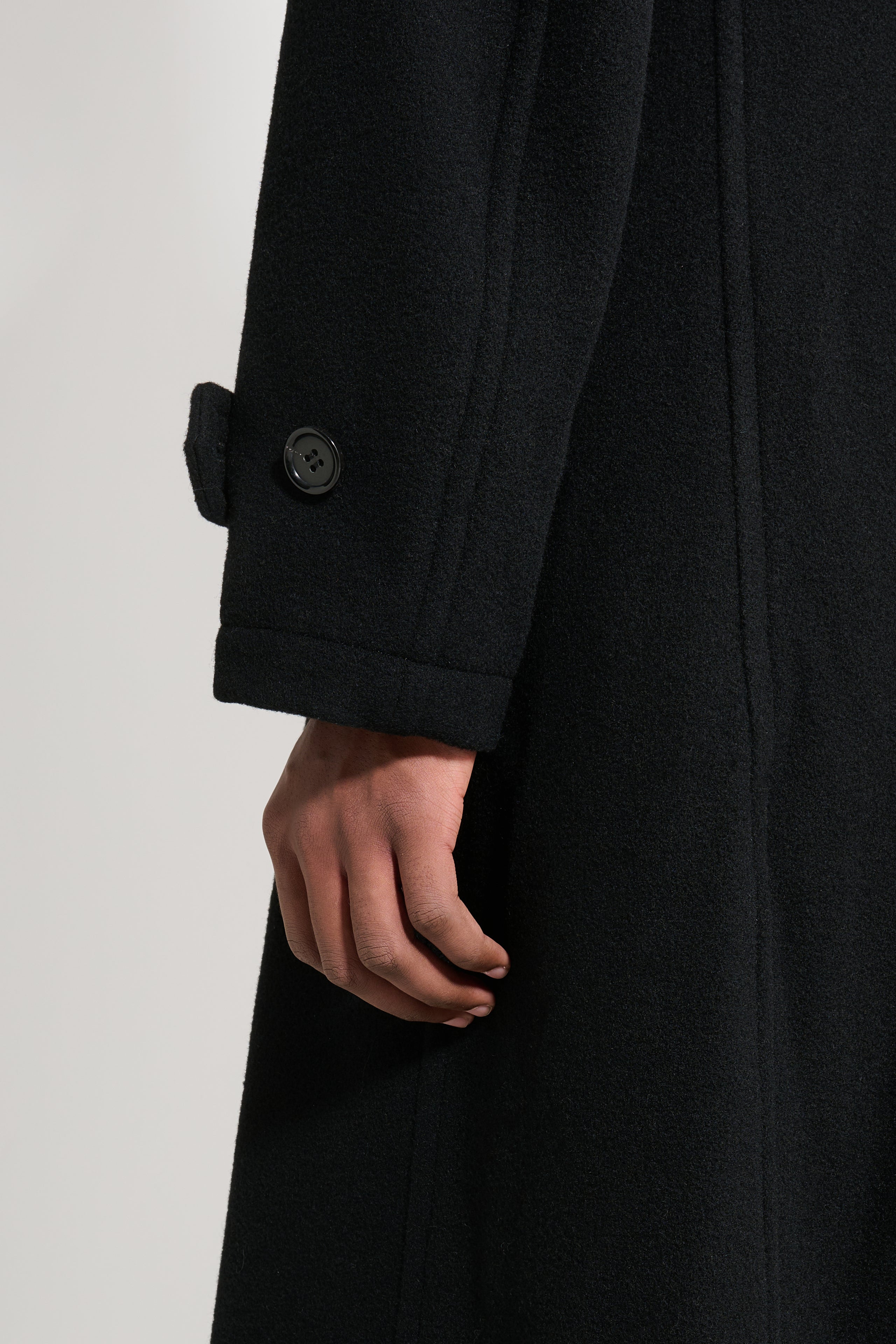 Comme des Garçons Homme Plus Tailored Coat Black