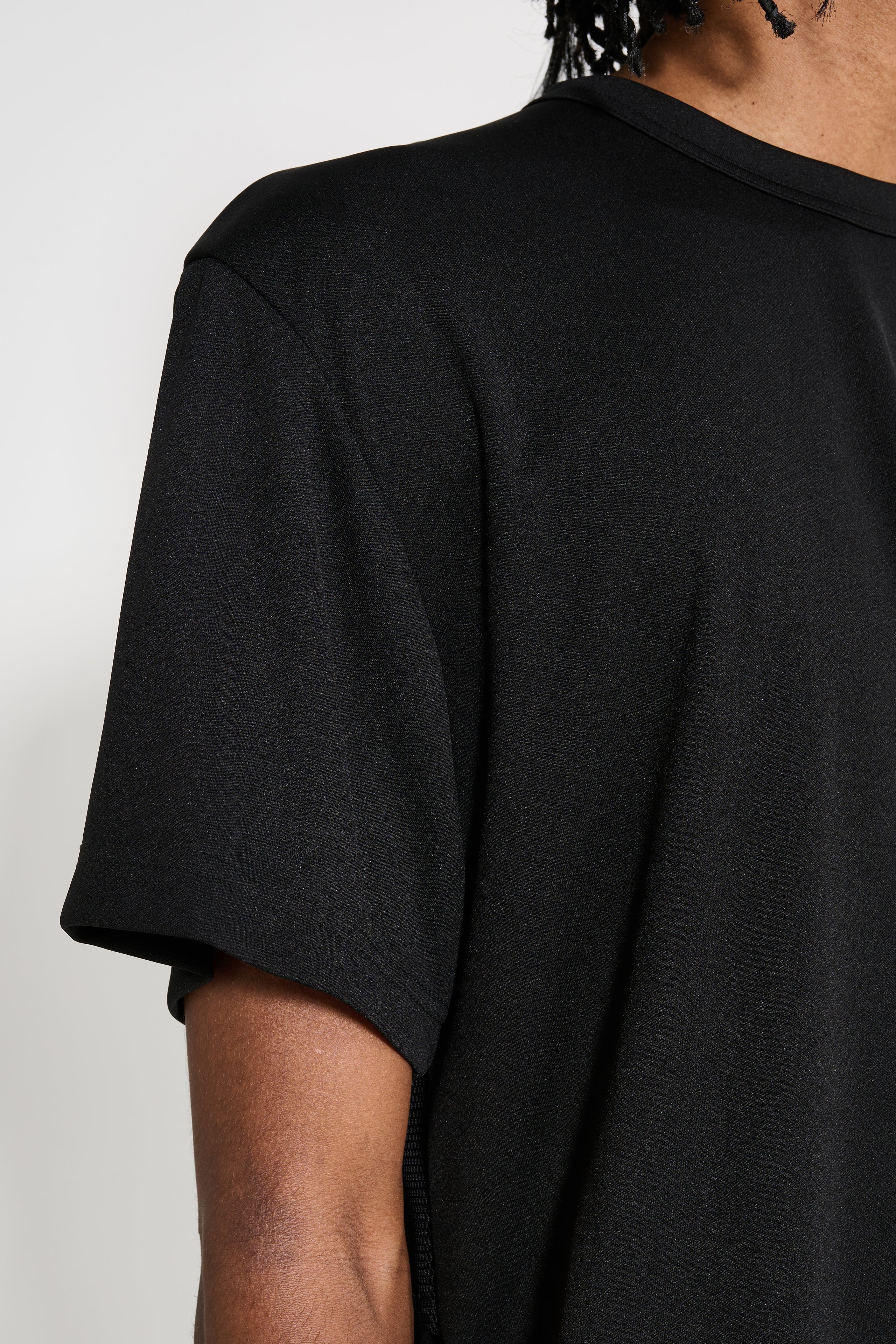 Comme des Garçons Homme Plus Mesh-Panelled T-shirt Black