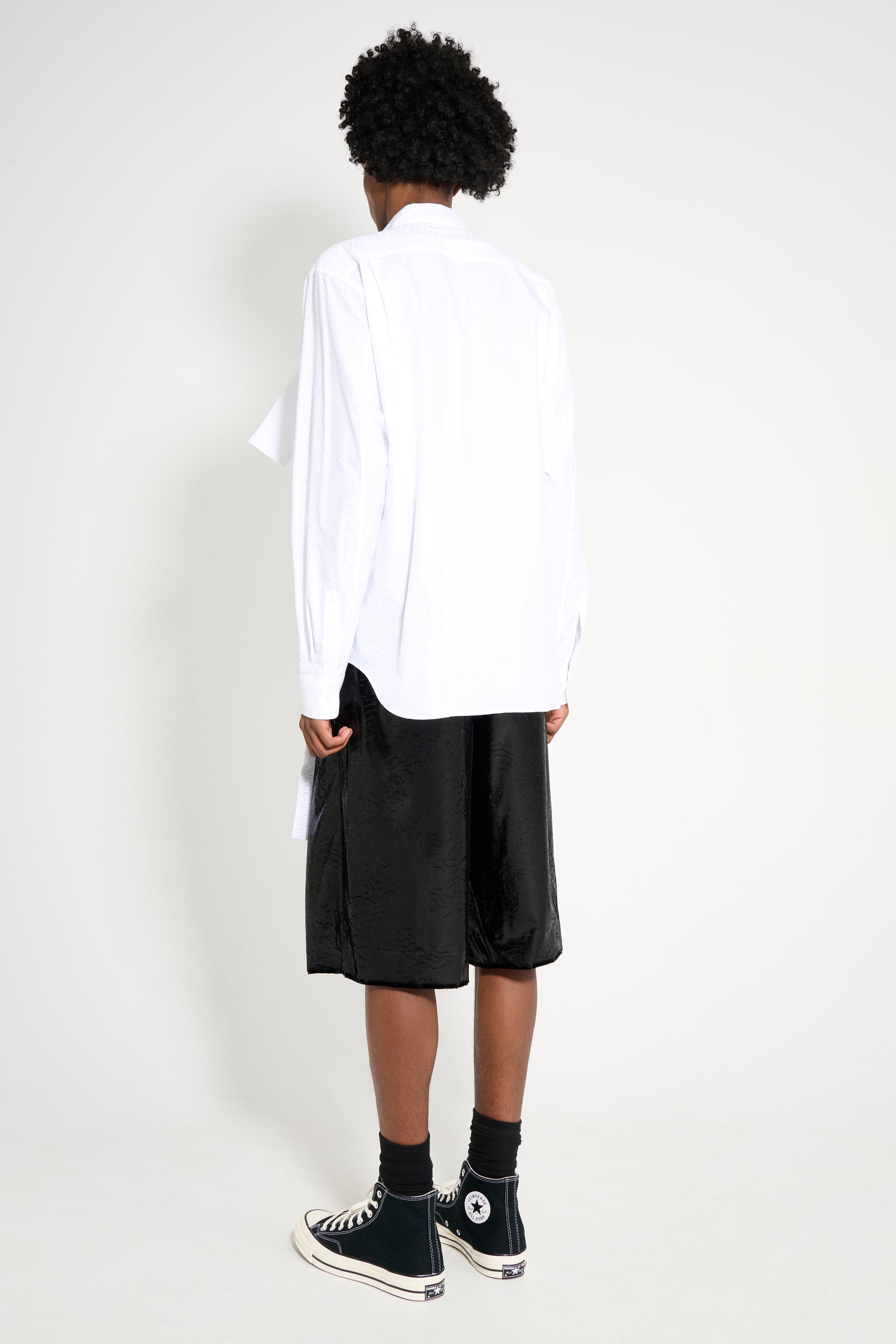 Comme des Garçons Homme Plus Shorts Shiny Black