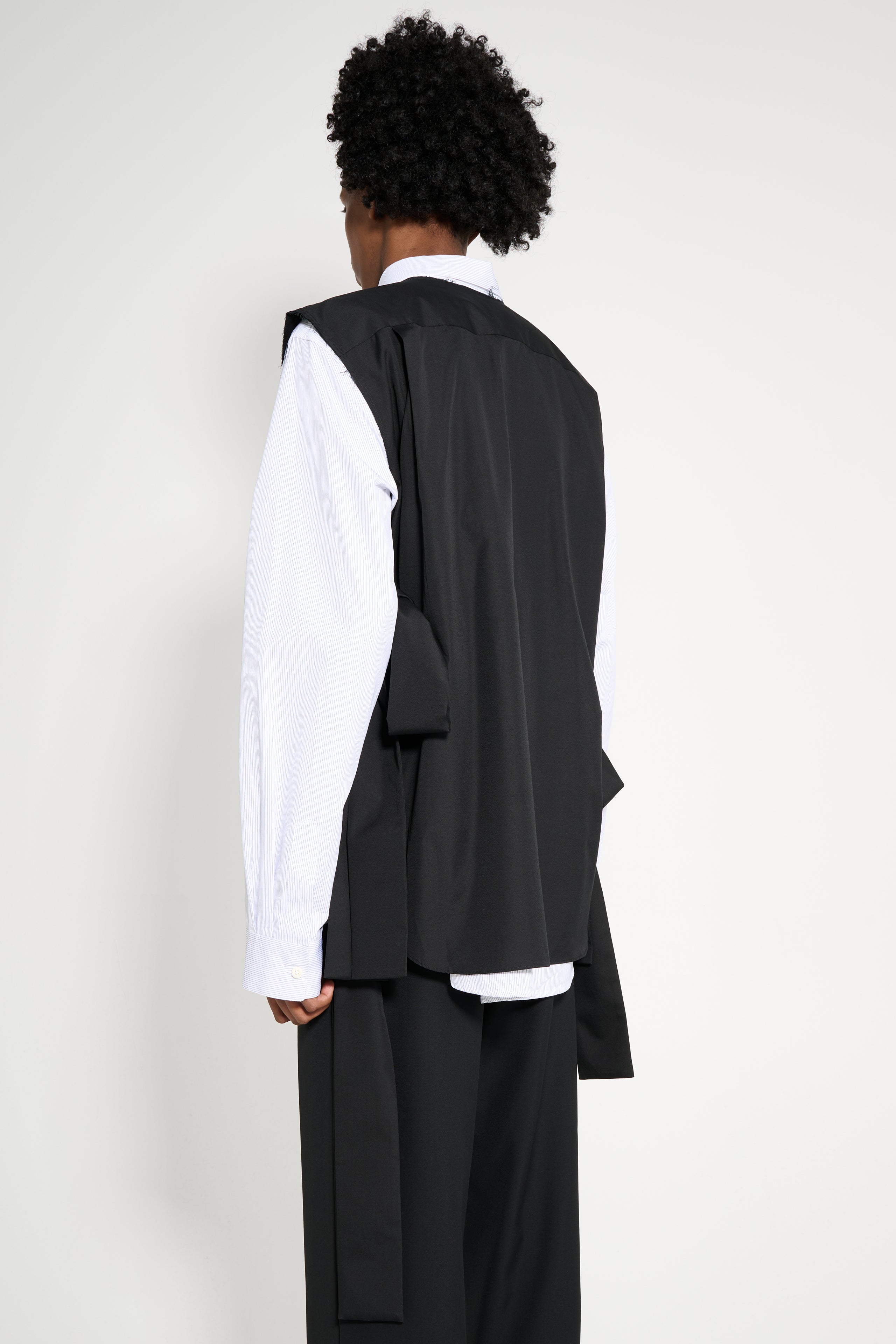 Comme des Garçons Homme Plus Sleeveless Shirt Black