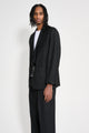 Comme des Garçons Homme Belted Jacket Black
