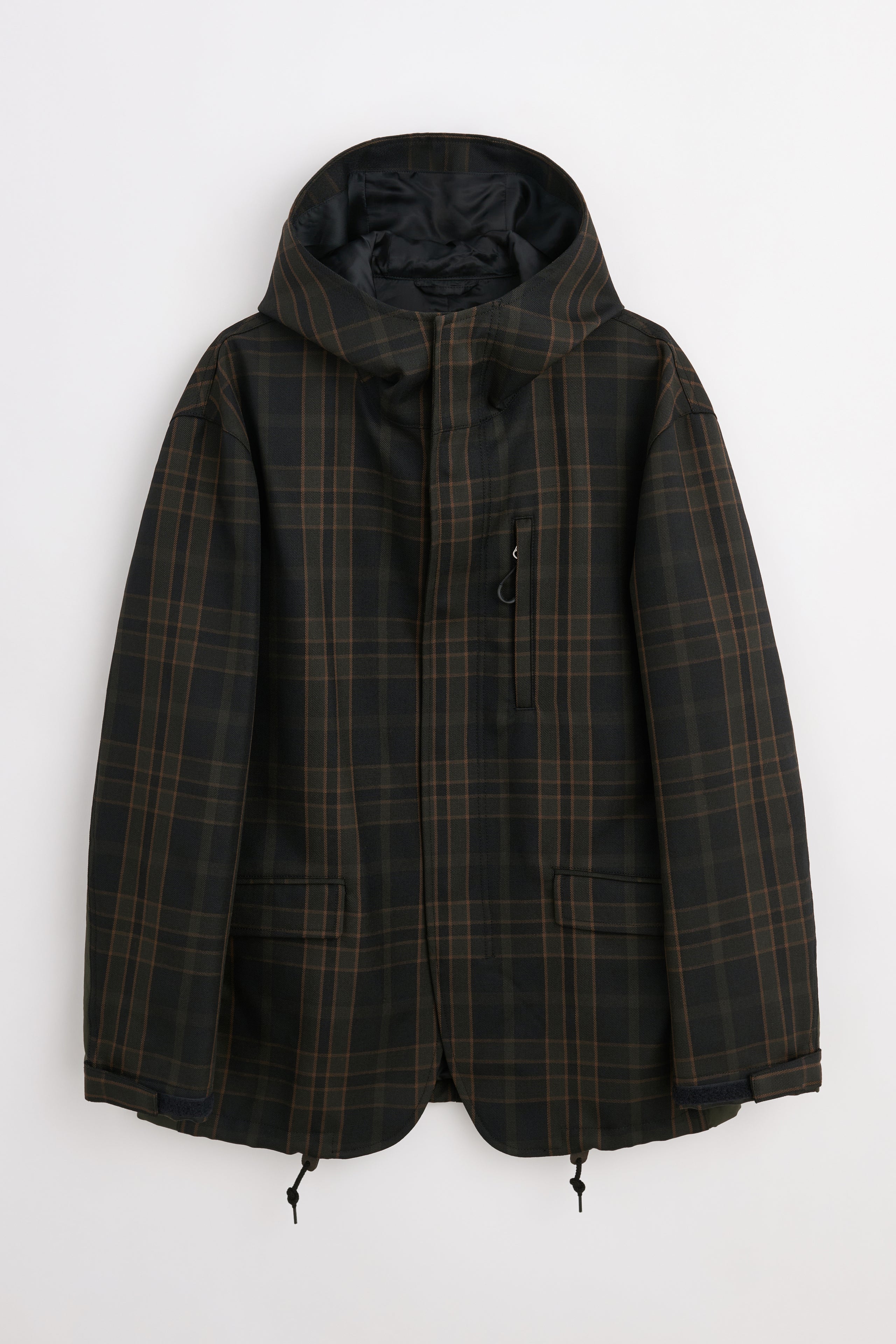 Comme des Garçons Homme Hooded Jacket Black / Khaki