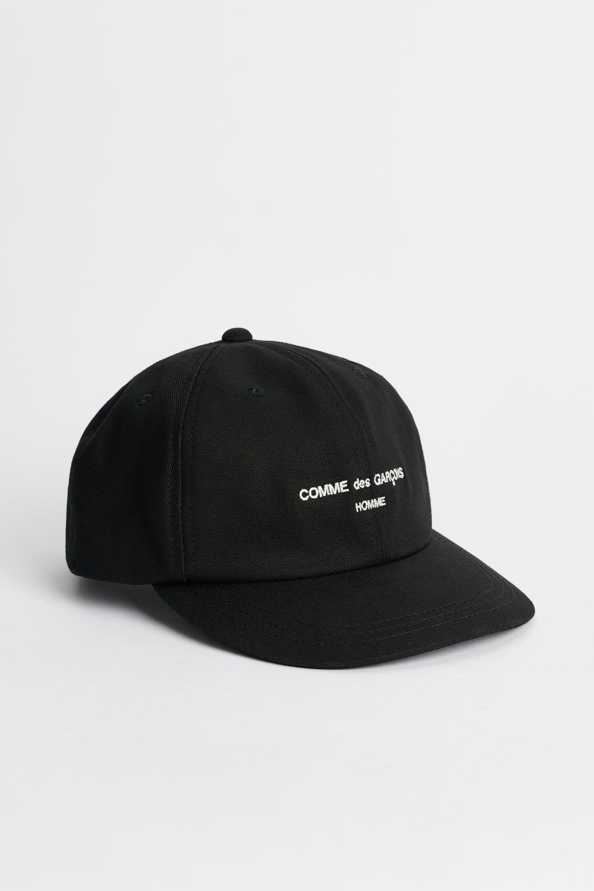Comme des Garçons Homme 6 Panel Hat Black – Très Bien