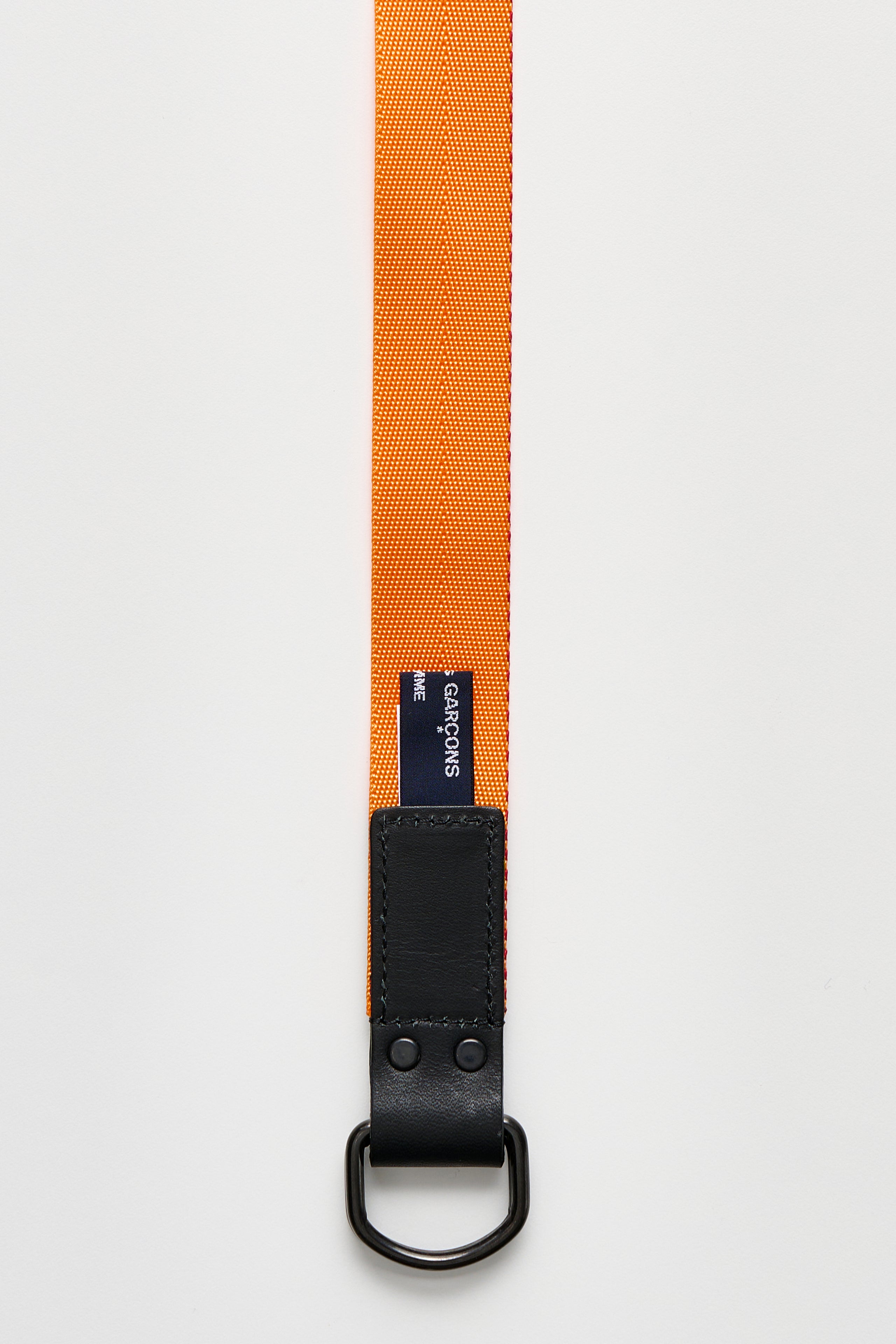 Comme des Garçons Homme Logo Belt Orange