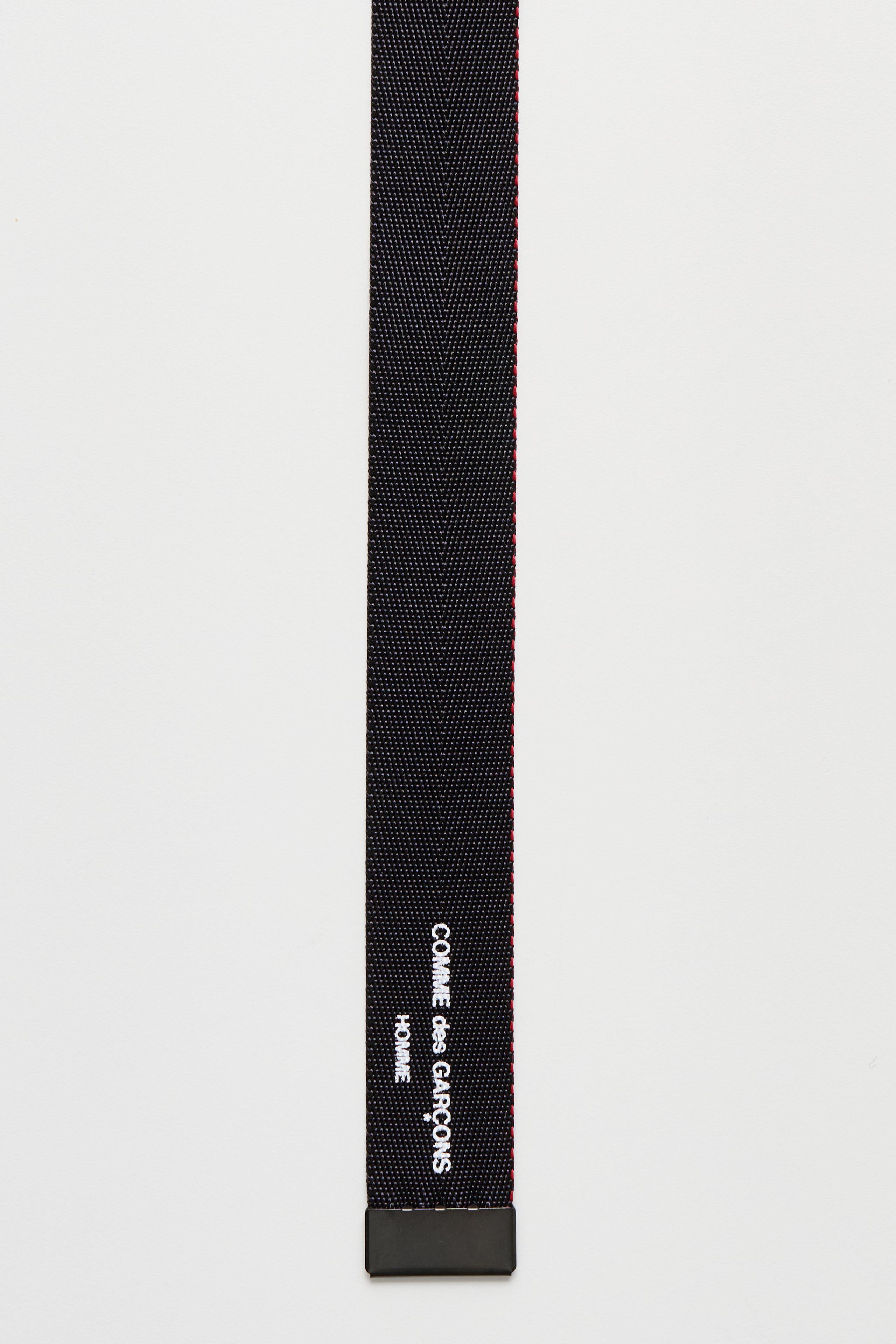 Comme des Garçons Homme Logo Belt Black