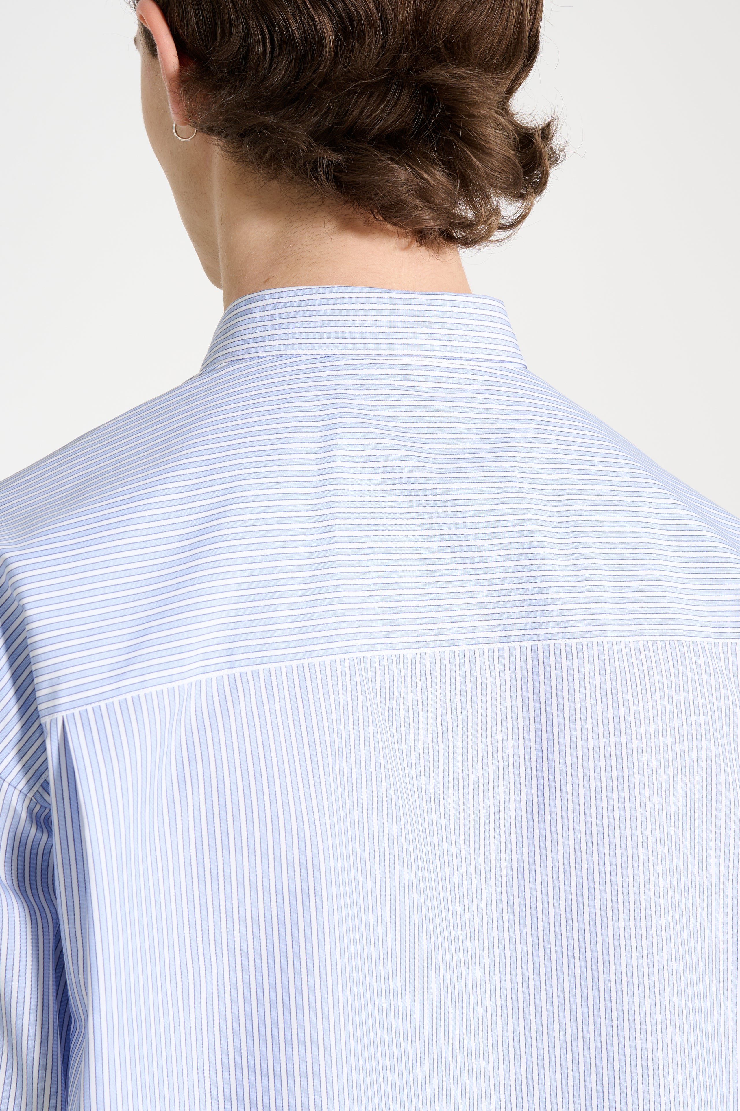 Comme des Garçons Homme Broad Stripe Cut-Out Shirt