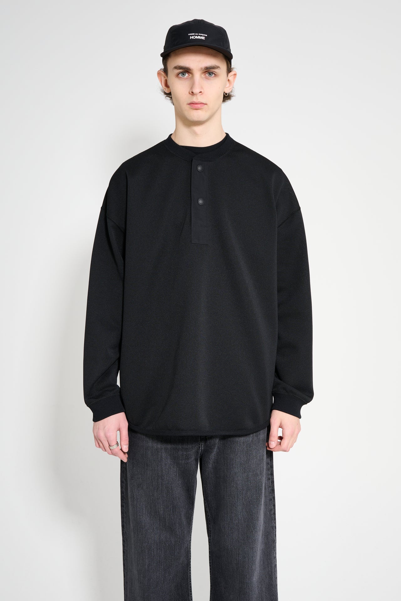 Comme des Garçons Homme Polyester Sweater Black