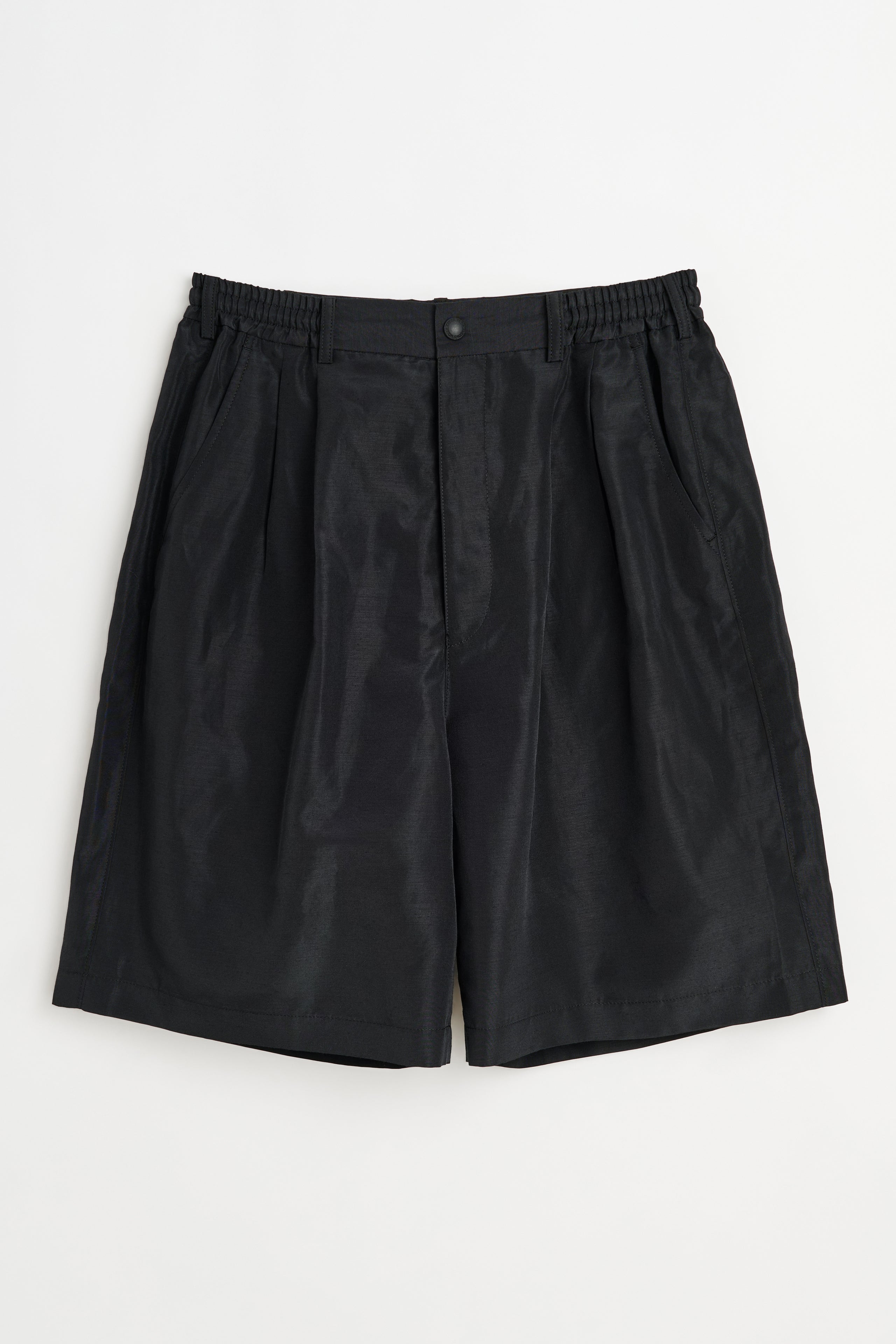 Comme des Garçons Homme Linen Shorts Black