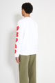 Comme des Garçons Play Printed Sleeves T-shirt White