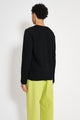 Comme des Garçons Play Small Heart Knitted Sweater Black