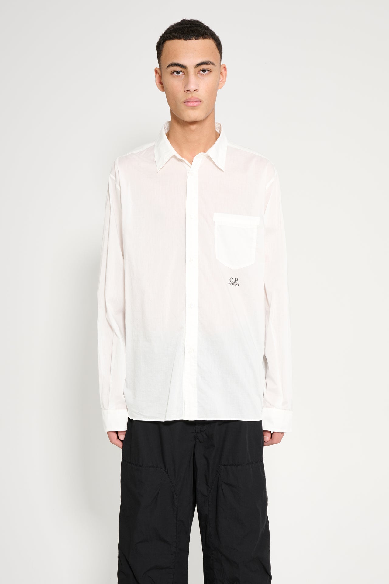 C.P. Company Shirt Gauze White