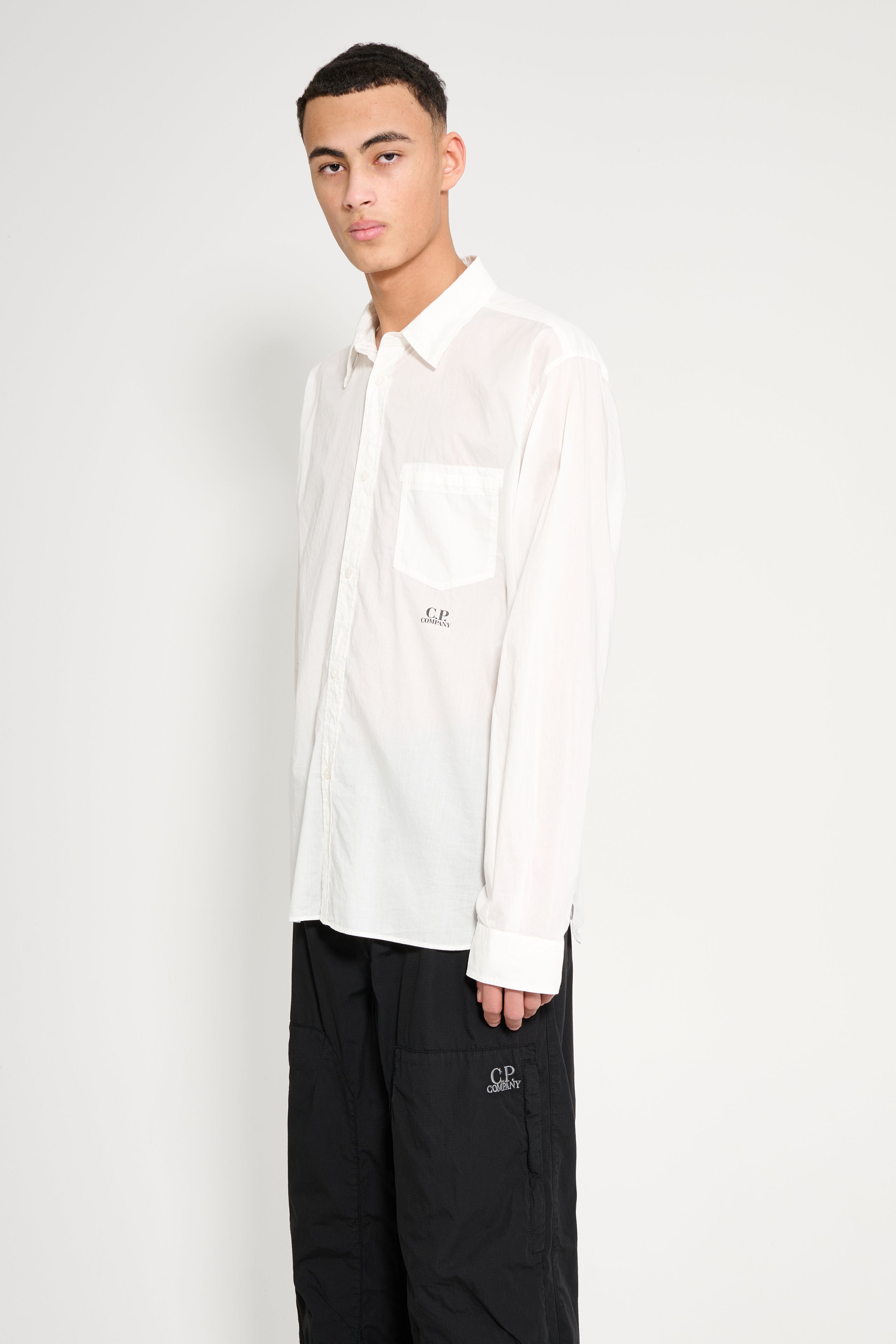 C.P. Company Shirt Gauze White