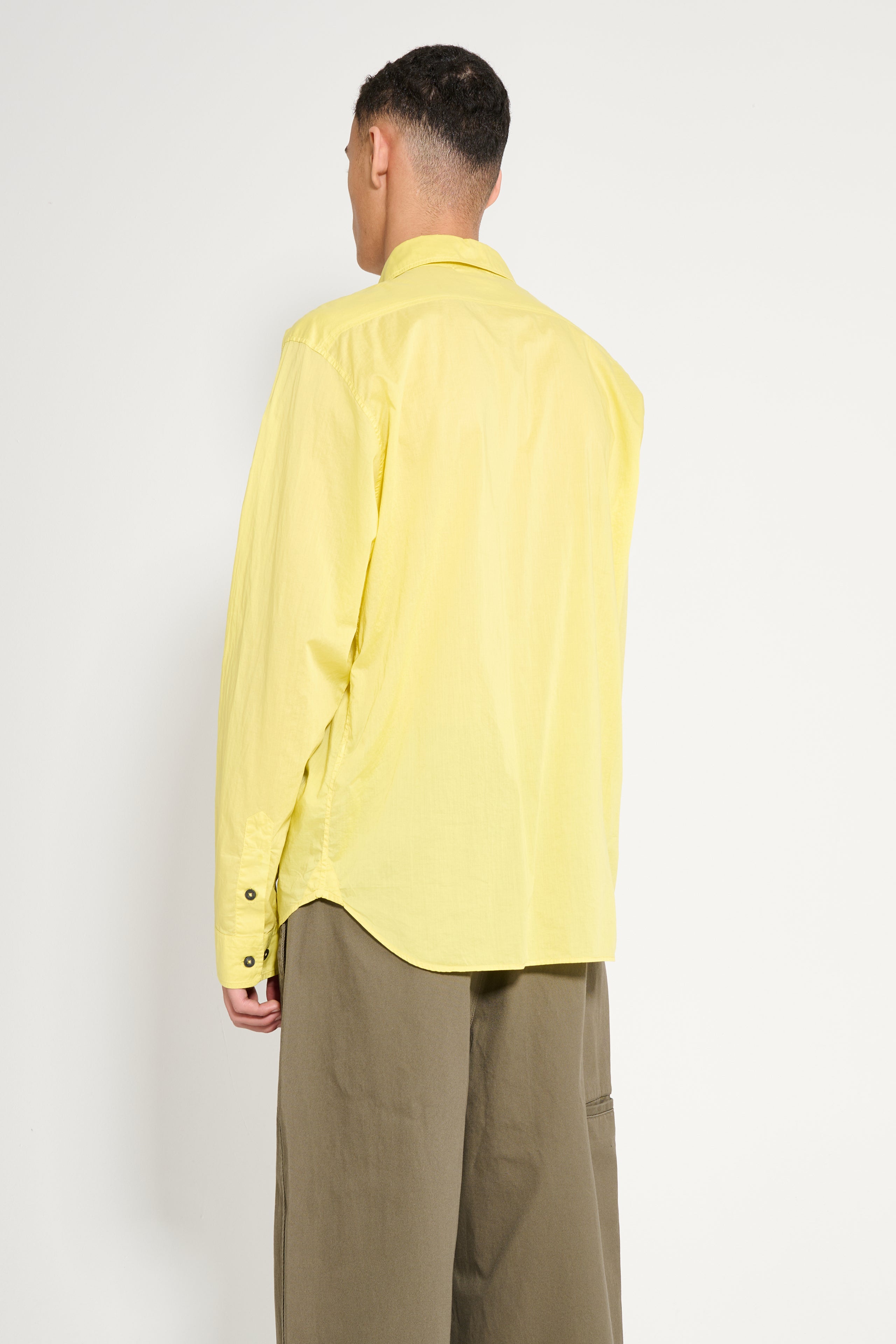 C.P. Company Shirt Gauze Bright Yellow