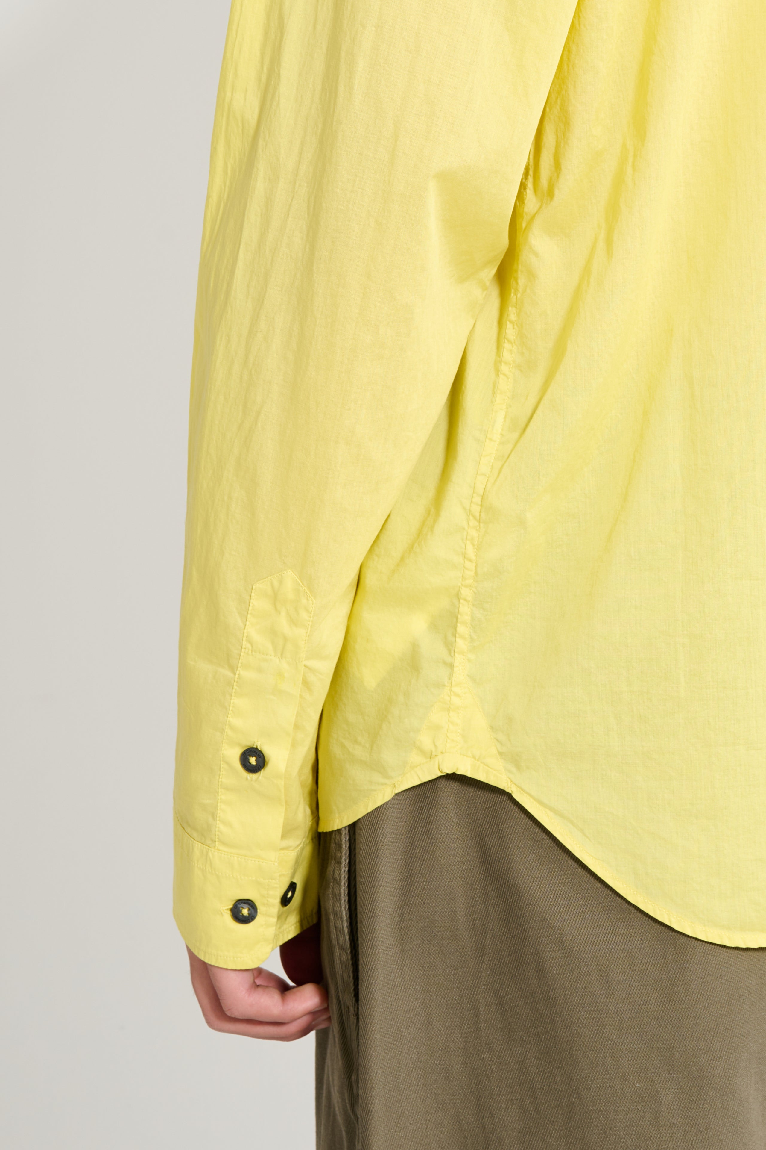 C.P. Company Shirt Gauze Bright Yellow