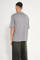 C.P. Company Polo Knit Smoked Pearl