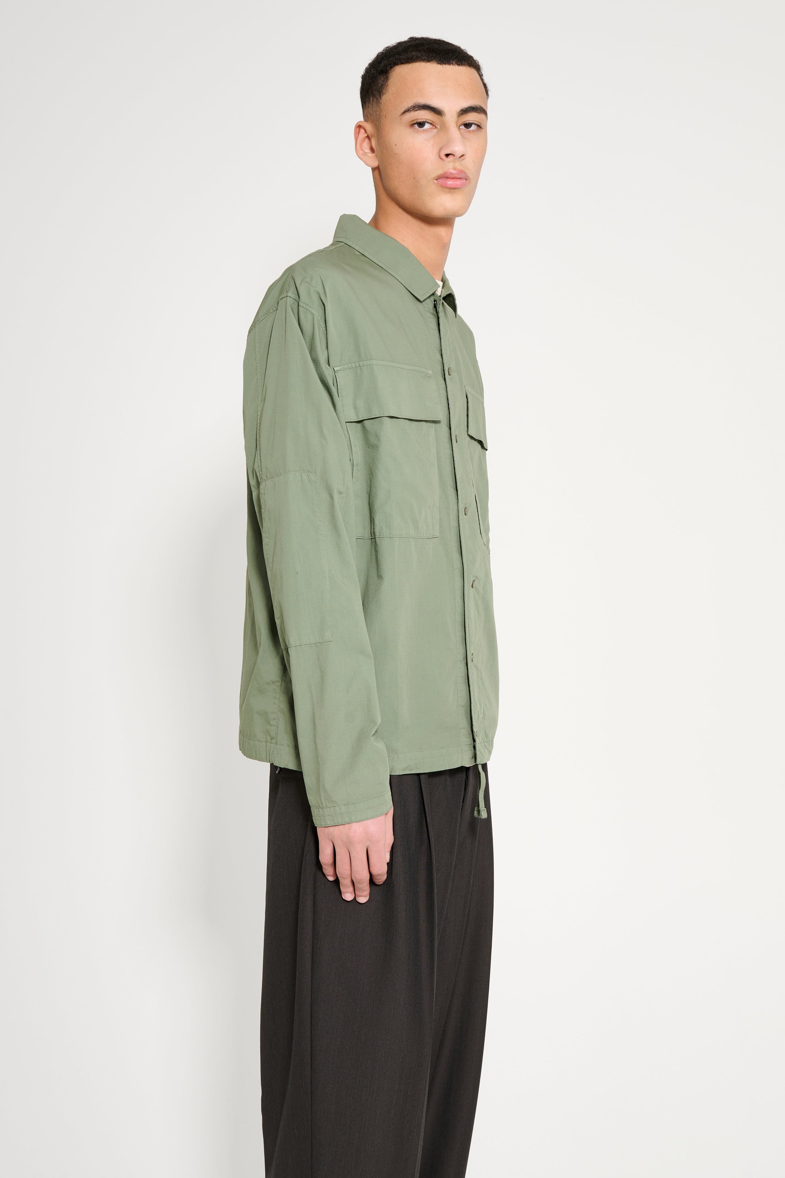 C.P. Company Lens Overshirt Thyme