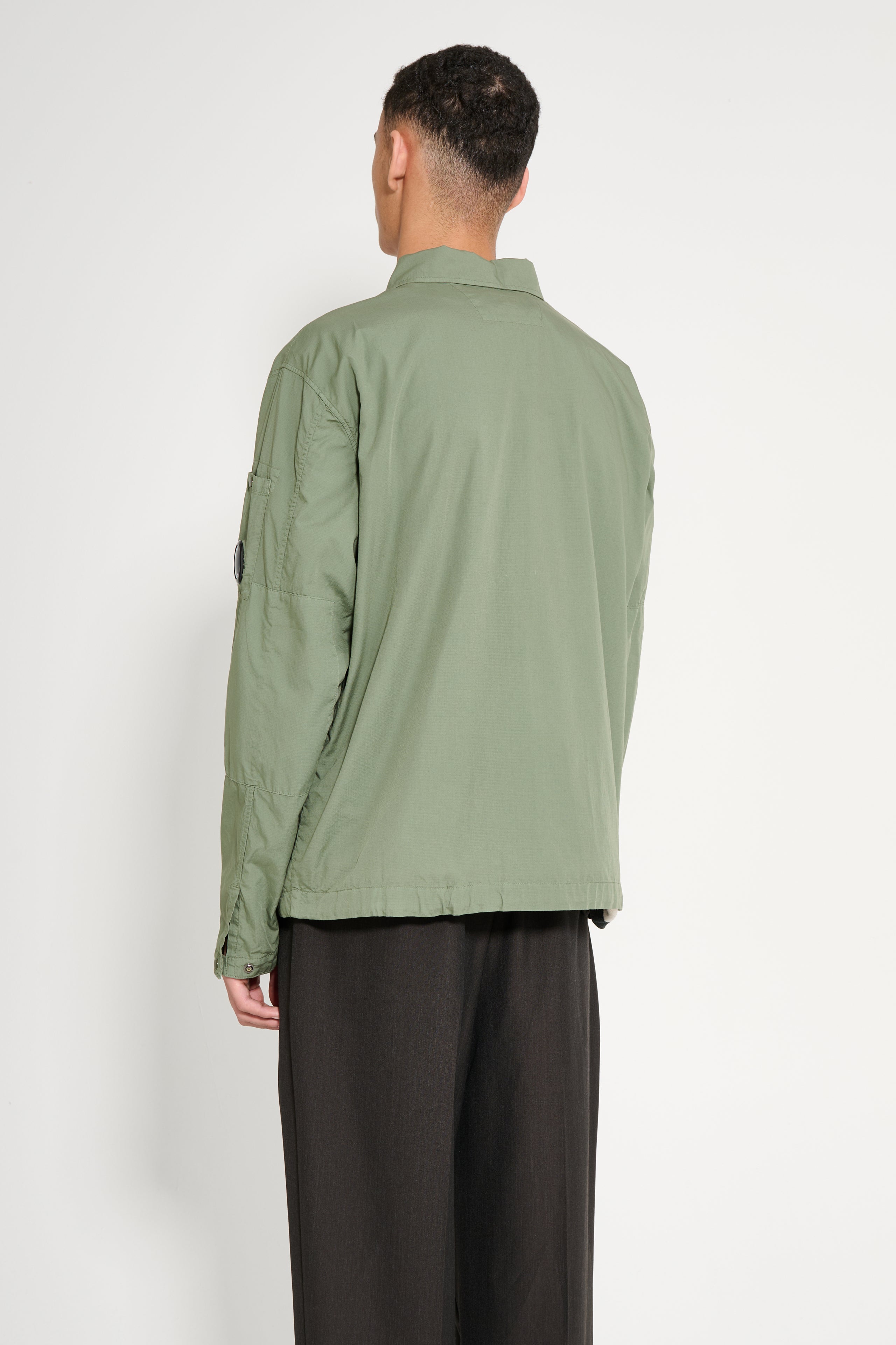 C.P. Company Lens Overshirt Thyme