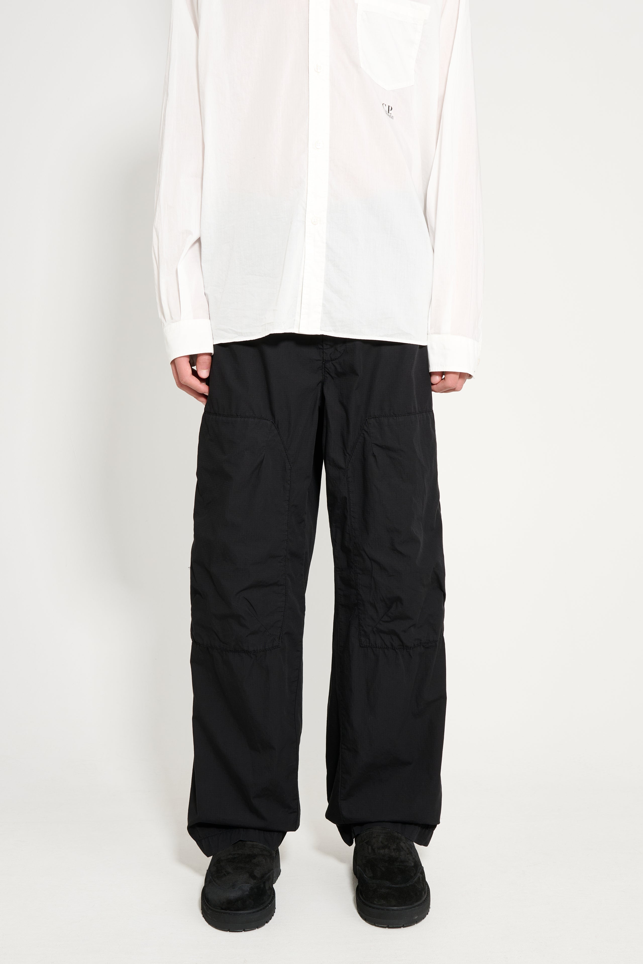 C.P. Company Loose Pants Black